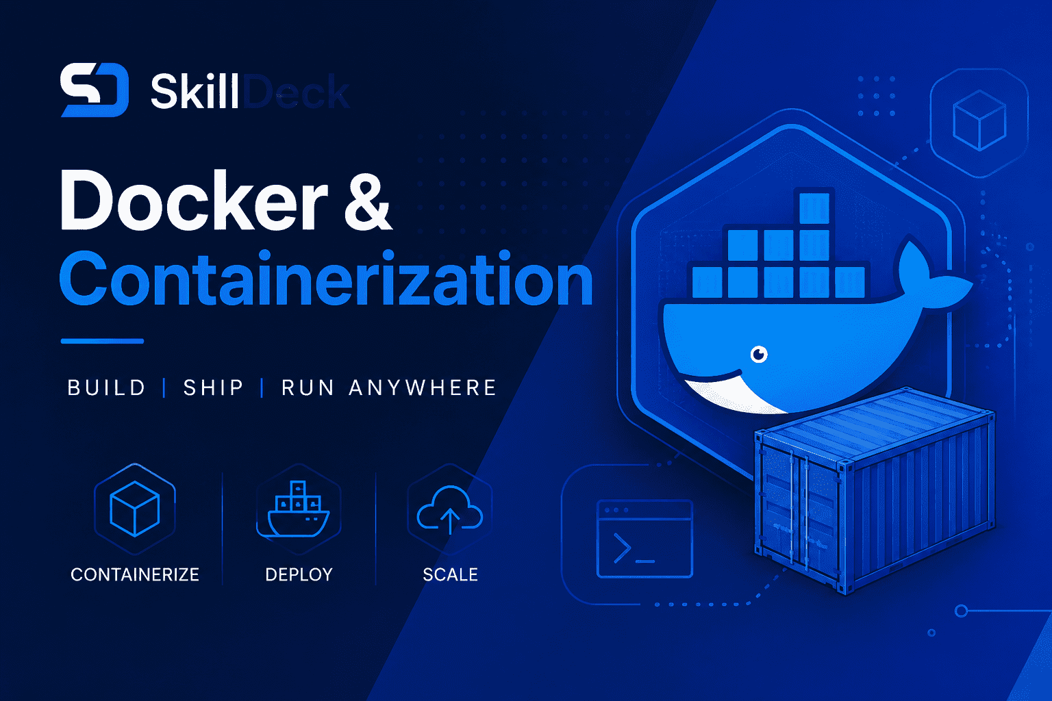 Docker & Containerization Thumnail for SkillDeck
